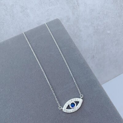 Colar Olho Grego Cravejado