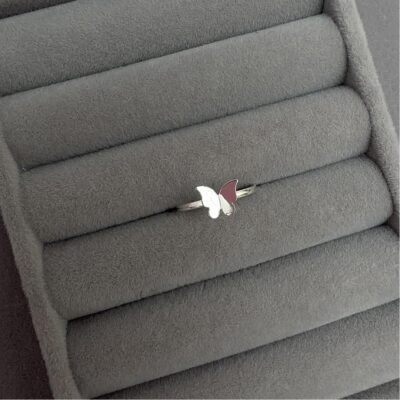 Anel Borboleta Origami
