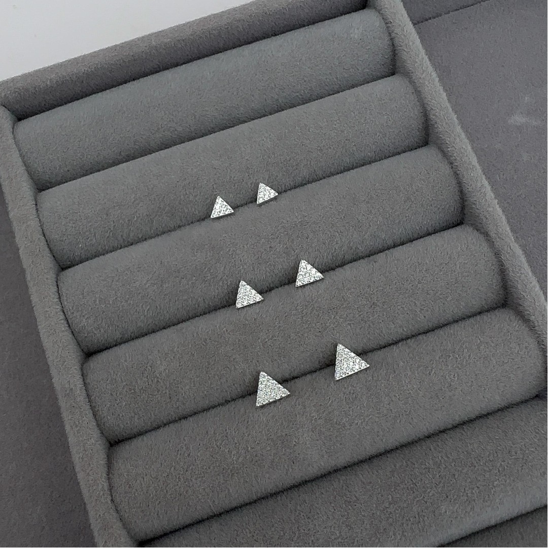 Trio Triângulo Cravejado